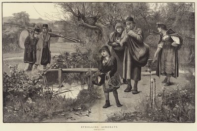Acróbatas ambulantes de Herbert Gandy